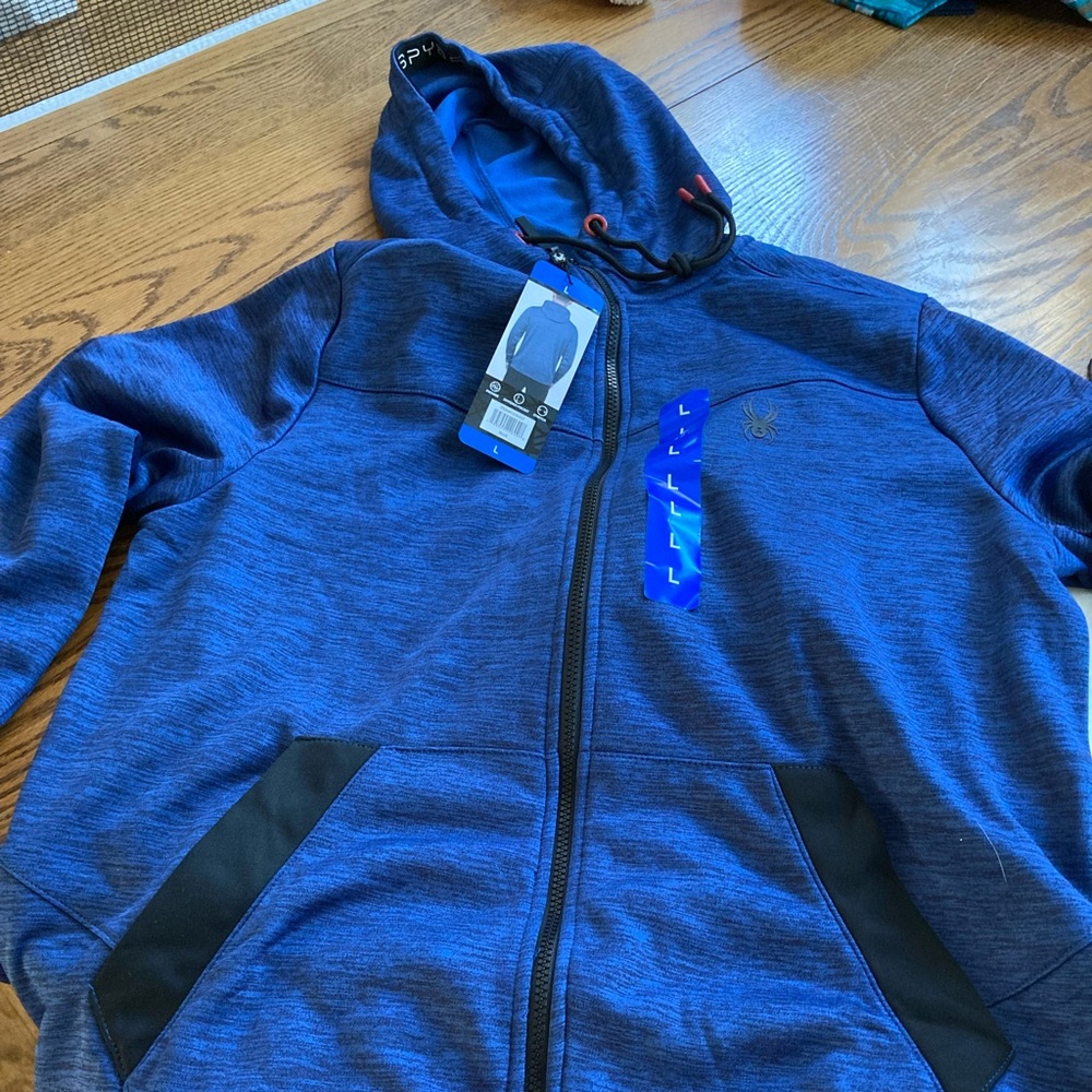 Men’s Spyder Active Hoodie NWT